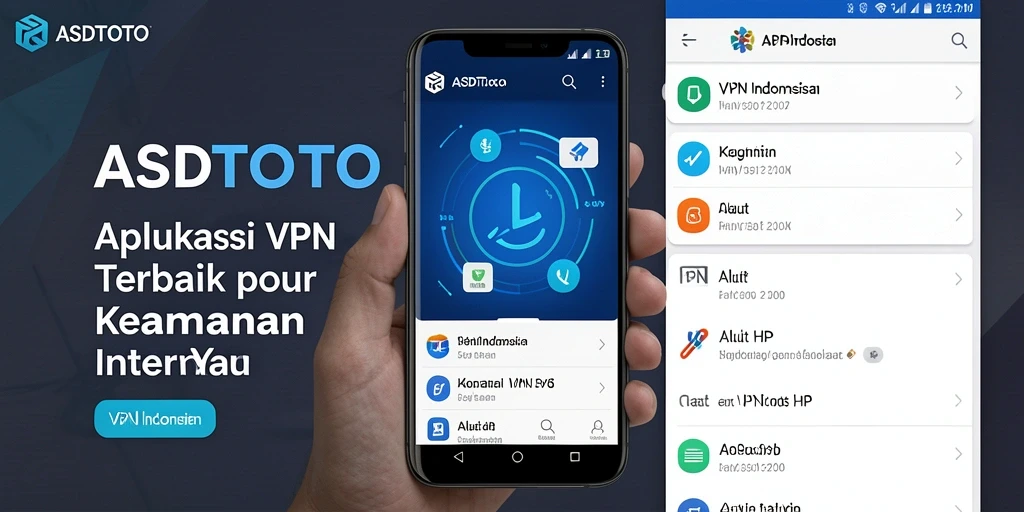 Tampilan antarmuka ASDTOTO yang user-friendly untuk pengguna VPN.