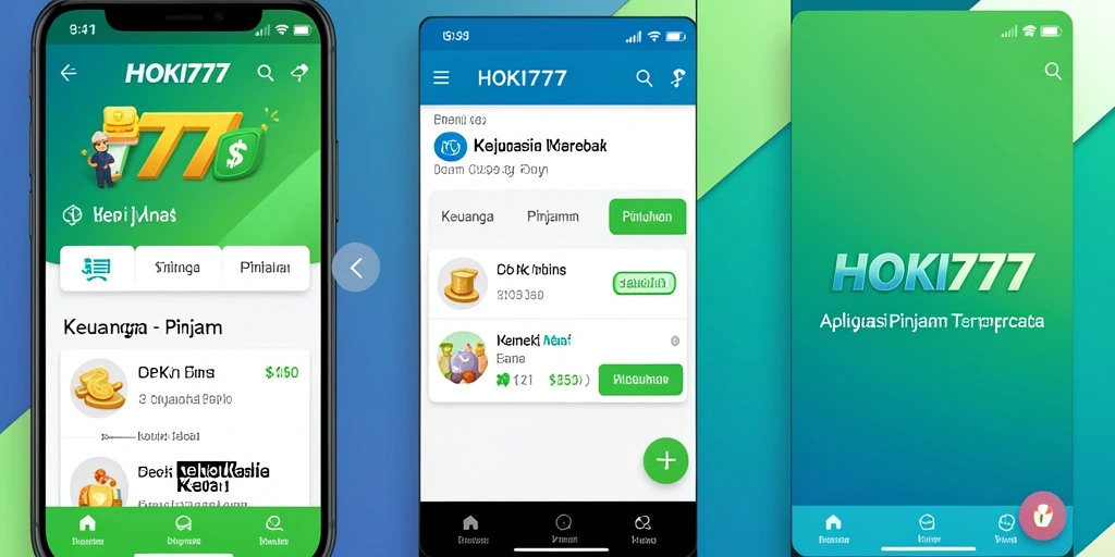 Tampilan antarmuka HOKI777 yang user-friendly dan informatif untuk proses Pinjaman.