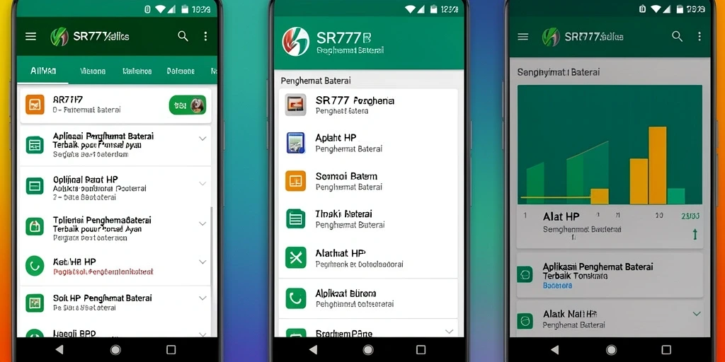 Tampilan antarmuka SR777 yang ramah pengguna dan intuitif.