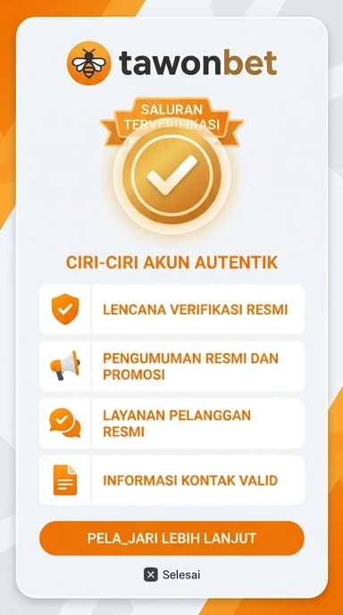 Halaman Resmi Tawonbet untuk Pengguna Android